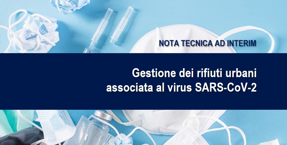 Gestione dei rifiuti urbani associata al virus SARS-CoV-2